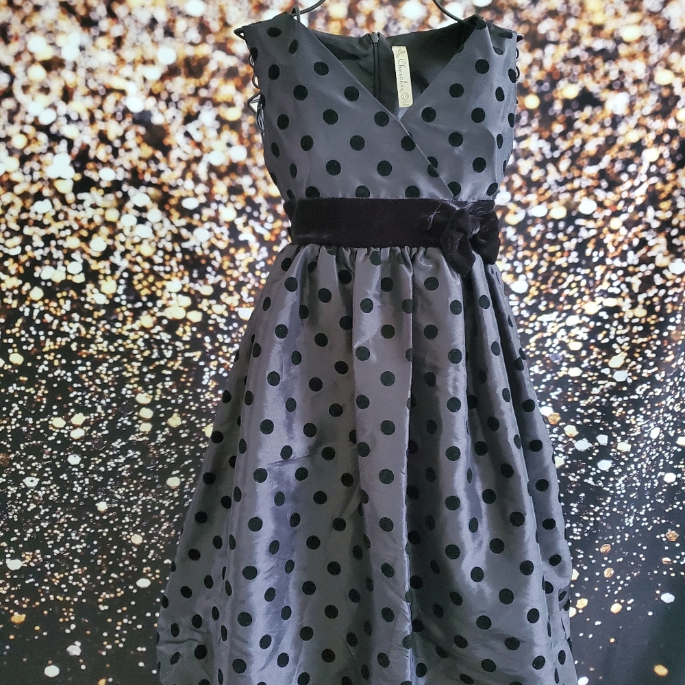 Cherokee Girls size 10 formal dress. Black